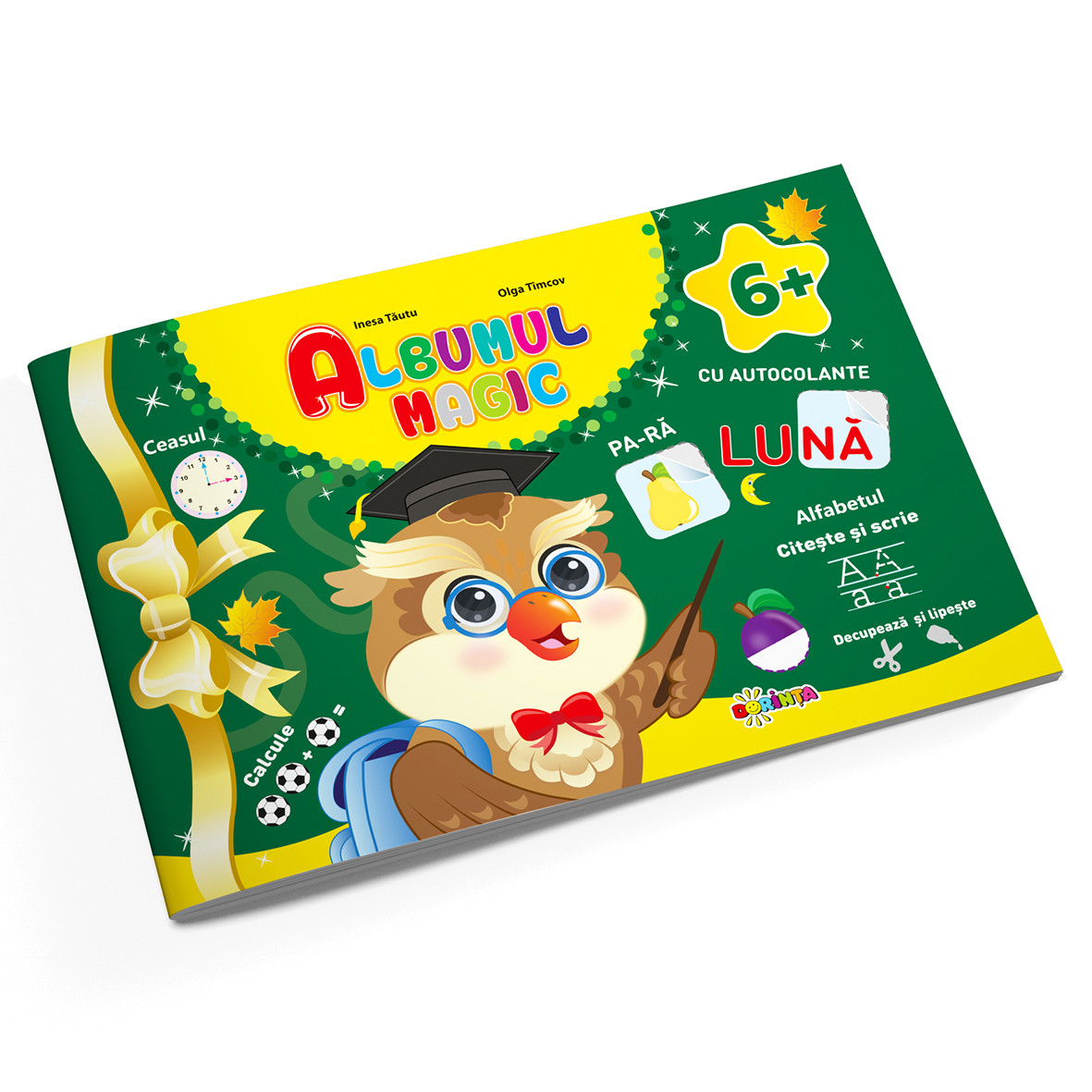 Albumul magic 6+ (cu autocolante)